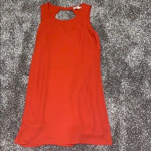 Size large: red dress NEVER BEEN WORN